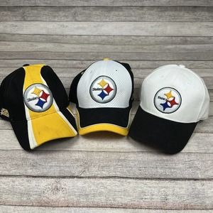 3 Pittsburg Steelers Hats Bundle Deal!